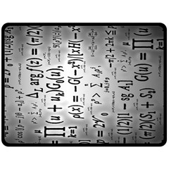 Science Formulas Fleece Blanket (large) by Ket1n9