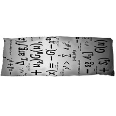 Science Formulas Body Pillow Case (dakimakura) by Ket1n9