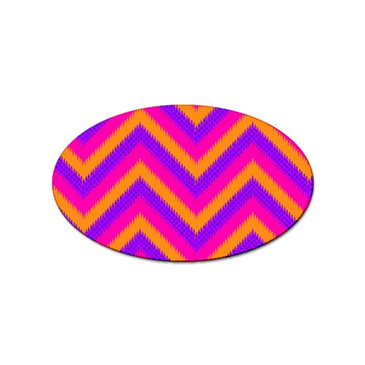 Chevron Sticker (Oval)