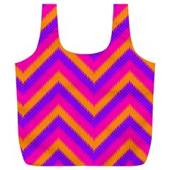 Chevron Full Print Recycle Bag (xl)