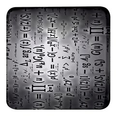 Science Formulas Square Glass Fridge Magnet (4 Pack)