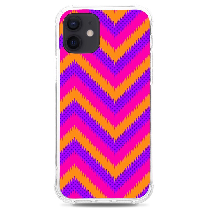 Chevron iPhone 12/12 Pro TPU UV Print Case