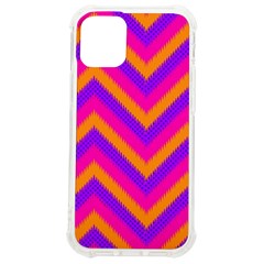 Chevron Iphone 12 Mini Tpu Uv Print Case	 by Ket1n9