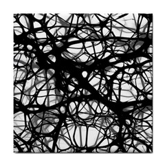 Neurons-brain-cells-brain-structure Tile Coaster by Ket1n9