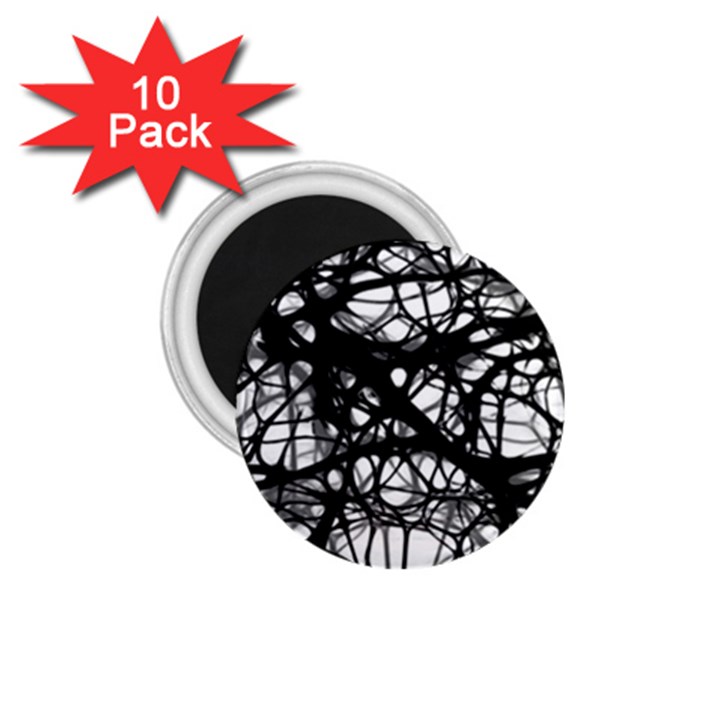 Neurons-brain-cells-brain-structure 1.75  Magnets (10 pack) 