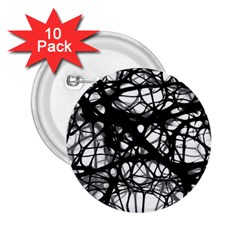 Neurons-brain-cells-brain-structure 2 25  Buttons (10 Pack)  by Ket1n9