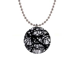 Neurons-brain-cells-brain-structure 1  Button Necklace by Ket1n9