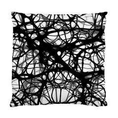 Neurons-brain-cells-brain-structure Standard Cushion Case (two Sides) by Ket1n9