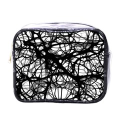 Neurons-brain-cells-brain-structure Mini Toiletries Bag (one Side) by Ket1n9