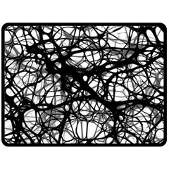 Neurons-brain-cells-brain-structure Fleece Blanket (large) by Ket1n9