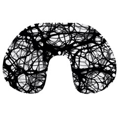 Neurons-brain-cells-brain-structure Travel Neck Pillow by Ket1n9