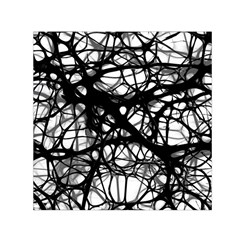 Neurons-brain-cells-brain-structure Square Satin Scarf (30  X 30 ) by Ket1n9