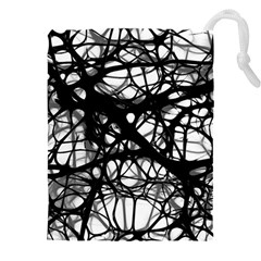 Neurons-brain-cells-brain-structure Drawstring Pouch (5xl) by Ket1n9