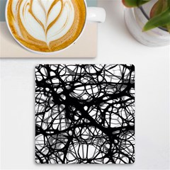 Neurons-brain-cells-brain-structure Uv Print Square Tile Coaster  by Ket1n9