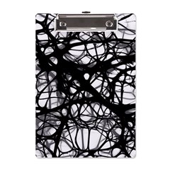 Neurons-brain-cells-brain-structure A5 Acrylic Clipboard by Ket1n9