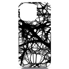 Neurons-brain-cells-brain-structure Iphone 14 Pro Max Black Uv Print Case by Ket1n9