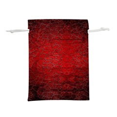 Red-grunge-texture-black-gradient Lightweight Drawstring Pouch (l) by Ket1n9