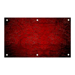 Red-grunge-texture-black-gradient Banner And Sign 5  X 3 