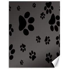 Dog-foodprint Paw Prints Seamless Background And Pattern Canvas 18  X 24  by Ket1n9