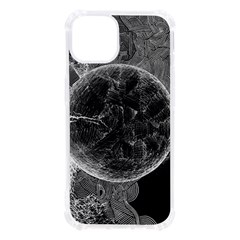 Space-universe-earth-rocket Iphone 13 Tpu Uv Print Case by Ket1n9