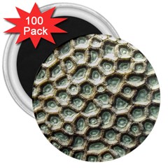 Ocean Pattern 3  Magnets (100 Pack)