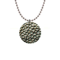 Ocean Pattern 1  Button Necklace by Ket1n9