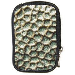 Ocean Pattern Compact Camera Leather Case by Ket1n9