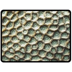 Ocean Pattern Two Sides Fleece Blanket (large) by Ket1n9