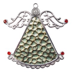 Ocean Pattern Metal Angel With Crystal Ornament by Ket1n9