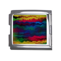 Watercolour-color-background Mega Link Italian Charm (18mm) by Ket1n9