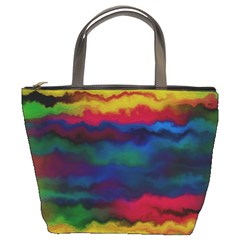 Watercolour-color-background Bucket Bag by Ket1n9