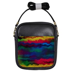 Watercolour-color-background Girls Sling Bag by Ket1n9