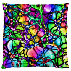 Network-nerves-nervous-system-line Large Cushion Case (two Sides) by Ket1n9