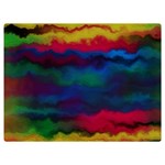 Watercolour-color-background Two Sides Premium Plush Fleece Blanket (Extra Small) 40 x30  Blanket Front