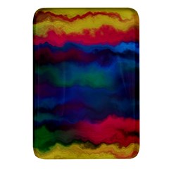 Watercolour-color-background Rectangular Glass Fridge Magnet (4 Pack)