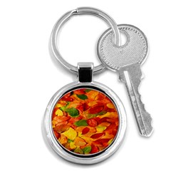 Leaves Texture Key Chain (round) by Ket1n9