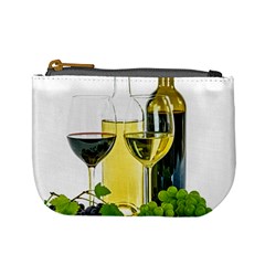 White-wine-red-wine-the-bottle Mini Coin Purse by Ket1n9