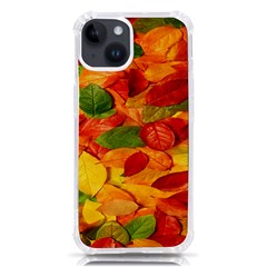 Leaves Texture Iphone 14 Tpu Uv Print Case by Ket1n9