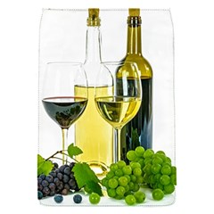 White-wine-red-wine-the-bottle Removable Flap Cover (s) by Ket1n9