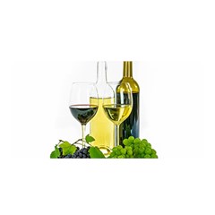 White-wine-red-wine-the-bottle Satin Wrap 35  X 70  by Ket1n9