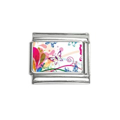 Butterfly Vector Art Italian Charm (9mm)