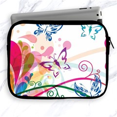 Butterfly Vector Art Apple Ipad 2/3/4 Zipper Cases by Ket1n9