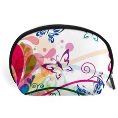 Butterfly Vector Art Accessory Pouch (large) by Ket1n9