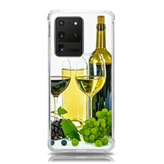 White-wine-red-wine-the-bottle Samsung Galaxy S20 Ultra 6 9 Inch Tpu Uv Case by Ket1n9