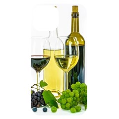 White-wine-red-wine-the-bottle Iphone 14 Black Uv Print Case by Ket1n9