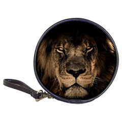 African-lion-mane-close-eyes Classic 20-cd Wallets by Ket1n9