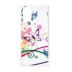 Butterfly Vector Art Samsung Galaxy Note 20 Tpu Uv Case by Ket1n9