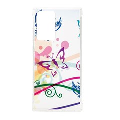 Butterfly Vector Art Samsung Galaxy Note 20 Ultra Tpu Uv Case by Ket1n9