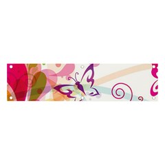 Butterfly Vector Art Banner And Sign 4  X 1  by Ket1n9