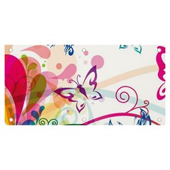 Butterfly Vector Art Banner And Sign 6  X 3  by Ket1n9